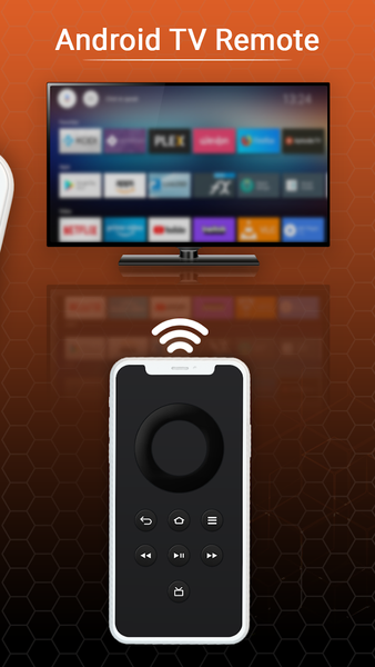 Remote for android TV - Image screenshot of android app