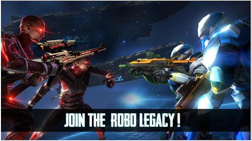 Robo Legacy: Robot War Games - Gameplay image of android game