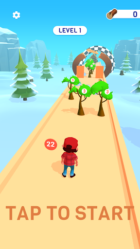 Lumberjack Run - عکس برنامه موبایلی اندروید