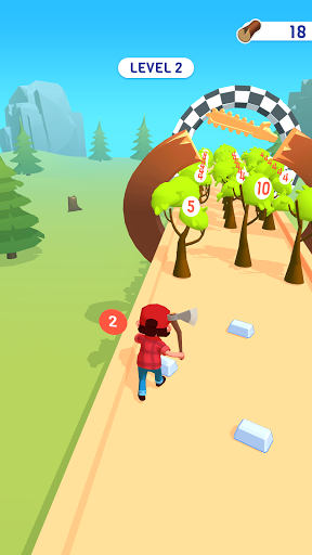 Lumberjack Run - عکس برنامه موبایلی اندروید