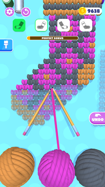 Knitting Master - Gameplay image of android game