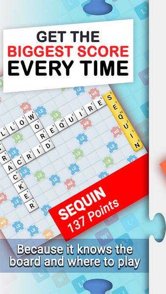 Snap Assist for Wordfeud - عکس برنامه موبایلی اندروید