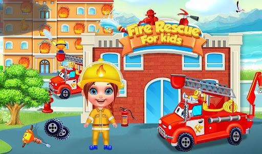 Firefighter Games: Fire Truck - Image screenshot of android app