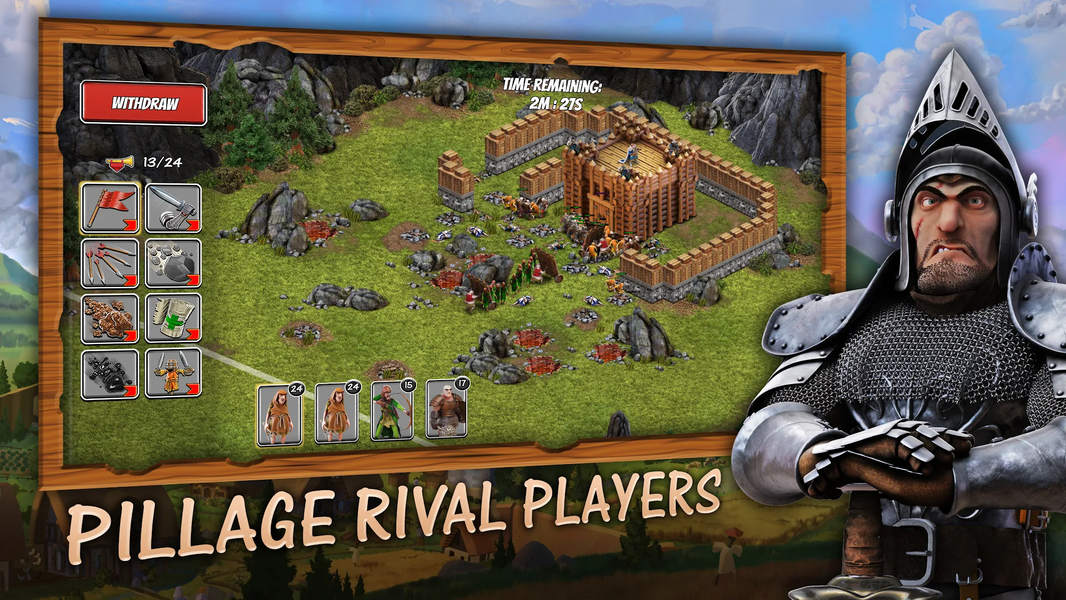 Stronghold Castles - Gameplay image of android game