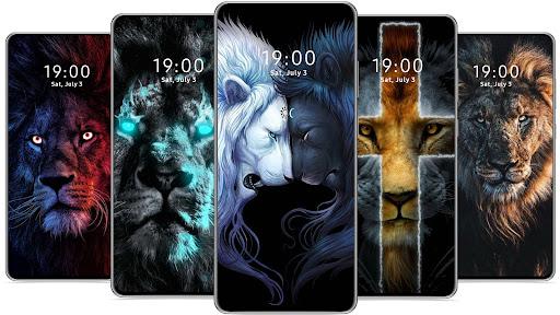Lion Wallpaper HD 🔥 - Image screenshot of android app