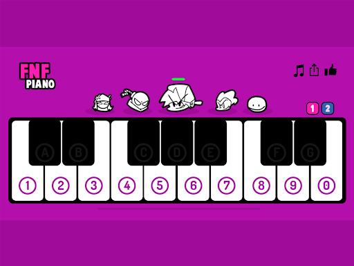 FNF Piano - Gameplay image of android game