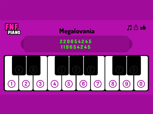 FNF Piano - Gameplay image of android game