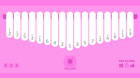 Pink kalimba deals