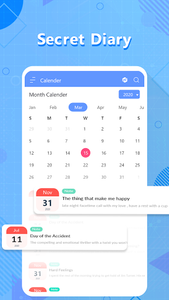 Dinotes - Write Diary & Notes and Save Memories - عکس برنامه موبایلی اندروید