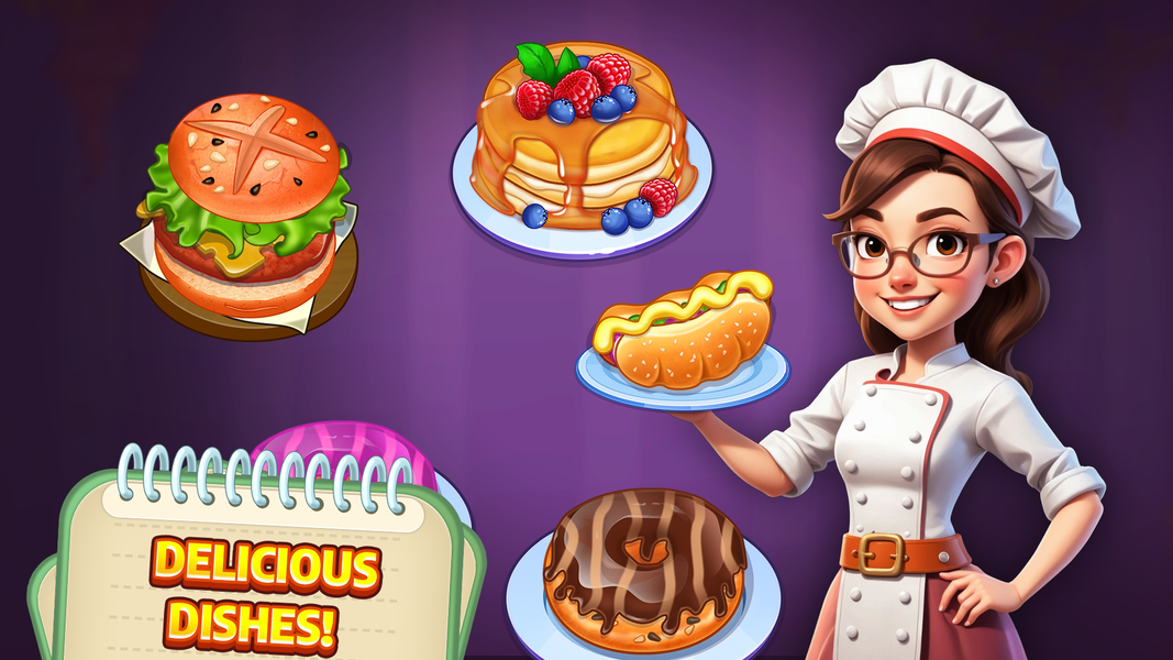 Food Rush Restaurant Games - عکس بازی موبایلی اندروید