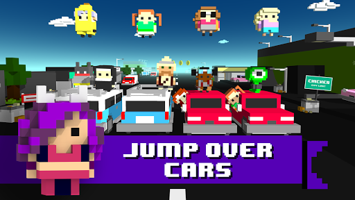 Chicken Jump - Crazy Traffic - عکس بازی موبایلی اندروید