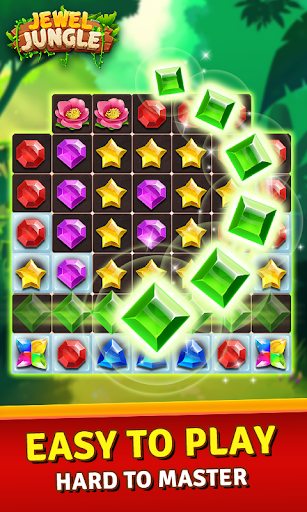 Jewels Jungle Treasure - Gameplay image of android game