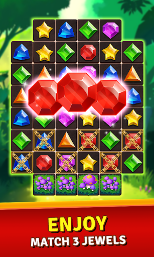 Jewels Jungle Treasure - Gameplay image of android game