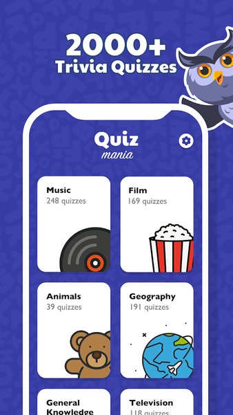 Trivia Quiz Mania with Answers - عکس برنامه موبایلی اندروید