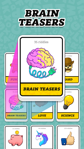 Brain Teaser Riddles & Answers - عکس برنامه موبایلی اندروید