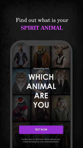 Which Animal Are You Test - Image screenshot of android app