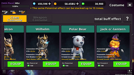 Dungeon Knight - Gameplay image of android game