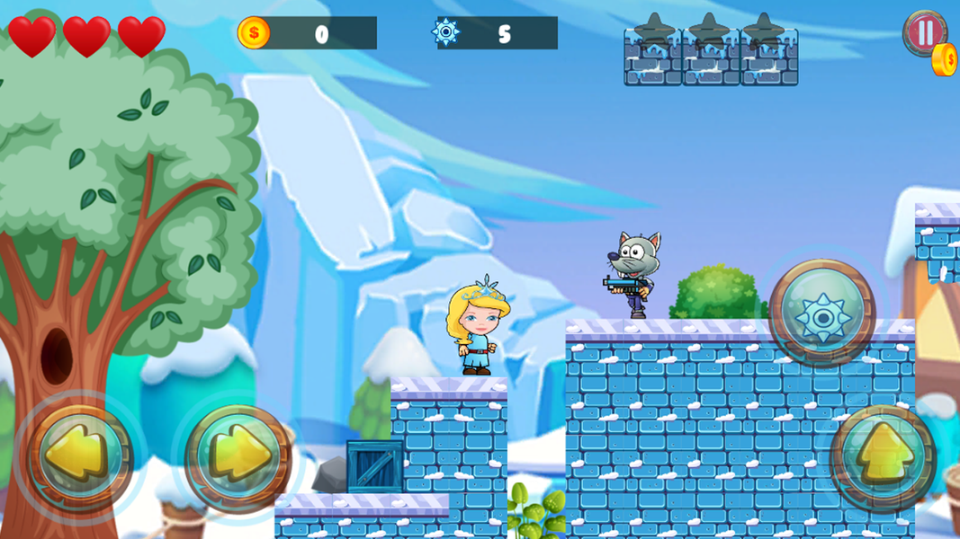 Ice Princess Winter Adventure - Gameplay image of android game