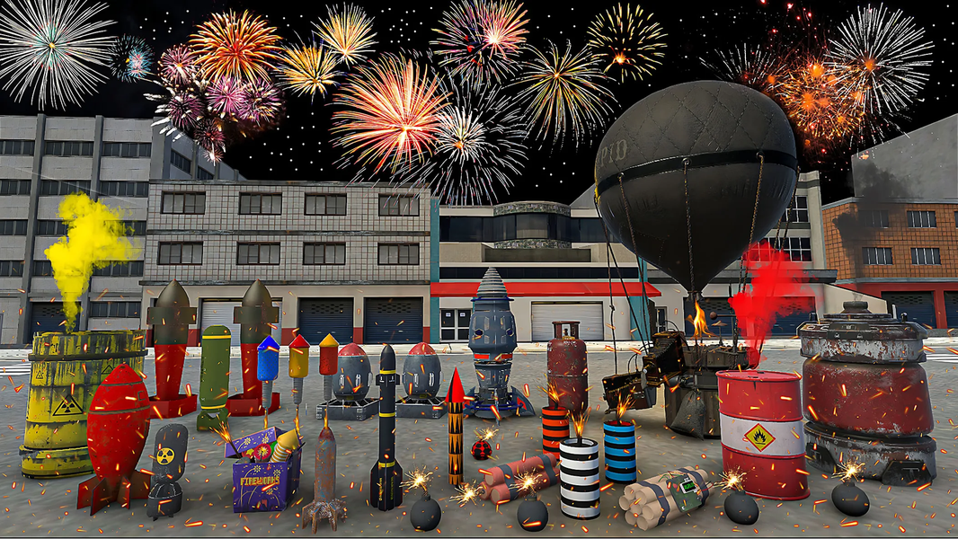 Fireworks Play: DIY Simulator - Gameplay image of android game