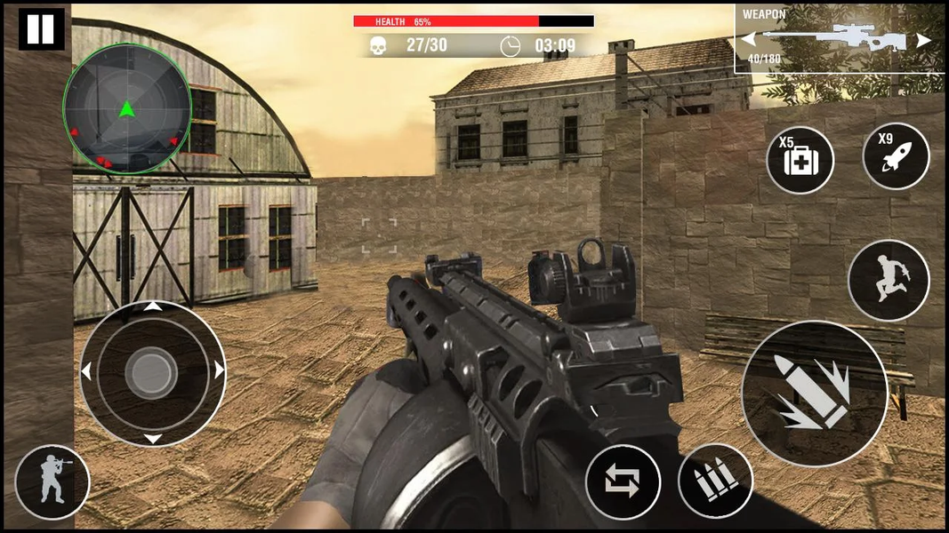 FPS Gun Games: Offline Gun War - عکس بازی موبایلی اندروید