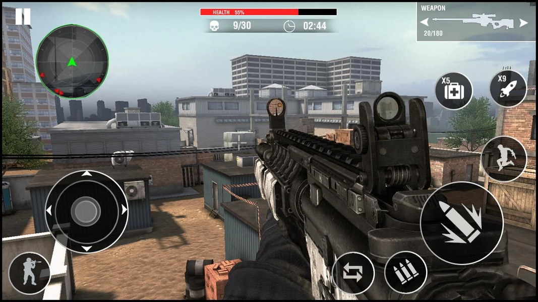 FPS Gun Games: Offline Gun War - عکس بازی موبایلی اندروید