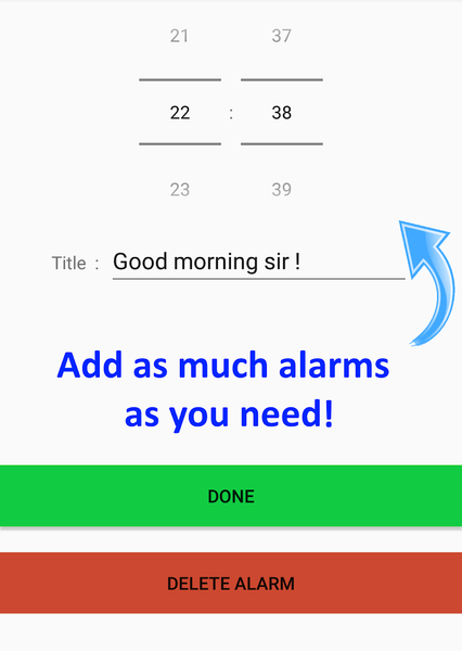 Alarm Clock: Clap to Snooze - عکس برنامه موبایلی اندروید