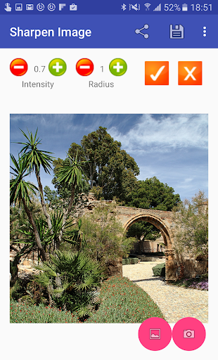 Sharpen Image - عکس برنامه موبایلی اندروید