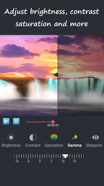 Video Brightness Enhancer - Image screenshot of android app
