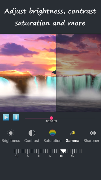 Video Brightness Enhancer - عکس برنامه موبایلی اندروید