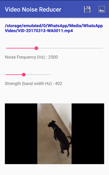 Video Noise Reducer - عکس برنامه موبایلی اندروید