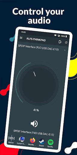 PC Volume Mixer - Image screenshot of android app