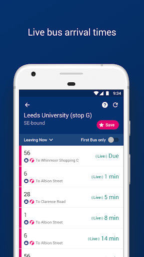 First Bus - عکس برنامه موبایلی اندروید