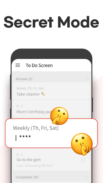 To Do Screen - Task - عکس برنامه موبایلی اندروید