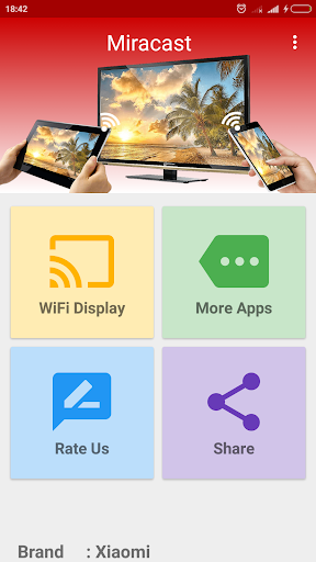 Miracast Screen Mirroring - Image screenshot of android app
