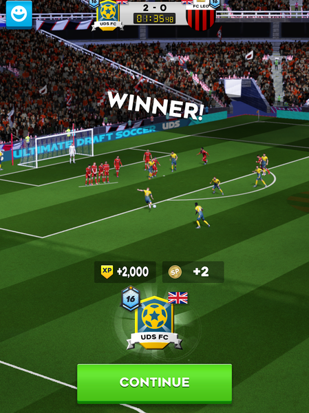 Ultimate Clash Soccer - Gameplay image of android game