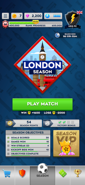 Ultimate Clash Soccer - Gameplay image of android game