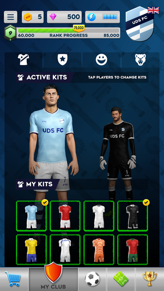 Ultimate Clash Soccer - Gameplay image of android game