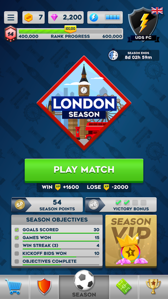 Ultimate Clash Soccer - Gameplay image of android game