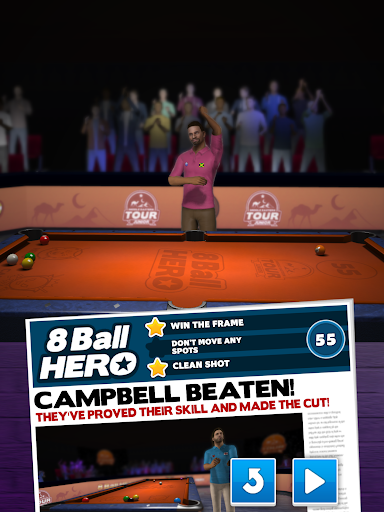 8 Ball Hero - Pool Billiards Puzzle Game - Gameplay image of android game