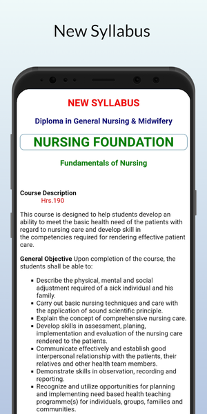 GNM - Nursing Foundation - Image screenshot of android app