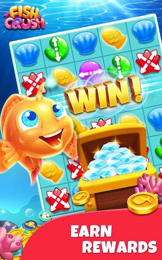 Fish Crush ۲۰۲۰ - blast&match۳ adventure - عکس بازی موبایلی اندروید