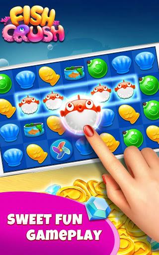 Fish Crush ۲۰۲۰ - blast&match۳ adventure - عکس بازی موبایلی اندروید