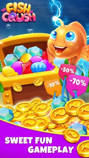 Fish Crush ۲۰۲۰ - blast&match۳ adventure - عکس بازی موبایلی اندروید