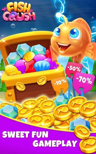 Fish Crush ۲۰۲۰ - blast&match۳ adventure - عکس بازی موبایلی اندروید