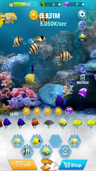 Fish Paradise - عکس بازی موبایلی اندروید