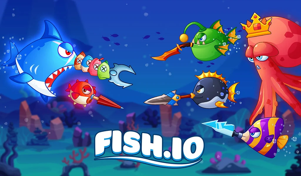 Fish.io - Swordfish Arena - عکس بازی موبایلی اندروید