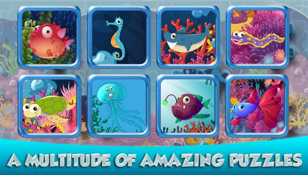 Fish Puzzles - عکس بازی موبایلی اندروید