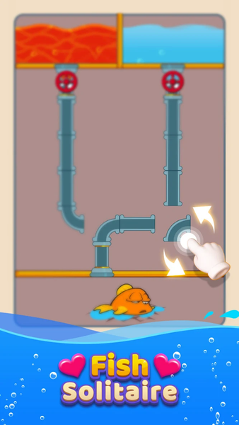 Fish Solitaire - Gameplay image of android game
