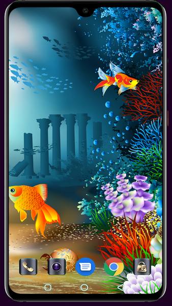 HD Fish Wallpaper - Image screenshot of android app