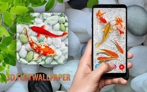 KOI Fish Live Wallpaper : New fish Wallpaper ۲۰۲۰ - عکس برنامه موبایلی اندروید